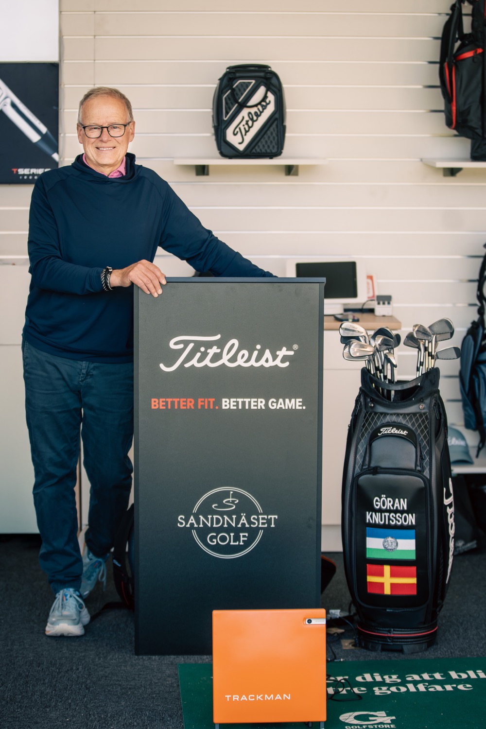 Göran Knutsson – Titleist fitting på Sandnäset Golf
