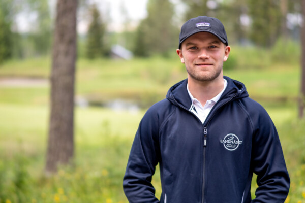 Klas Österlind, tränare på Sandnäset Golf