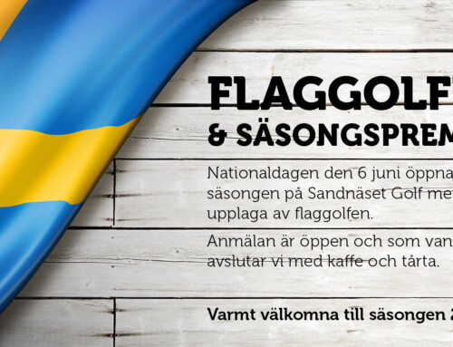 Säsongspremiär med Flaggolfen
