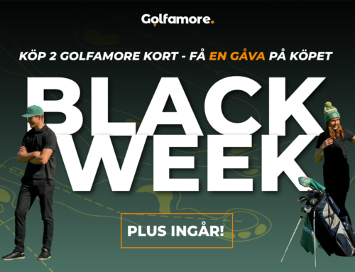 Black Week på Golfamore kort